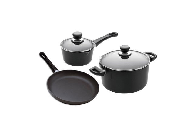 Scanpan CTX 4 Piece Non- Stick Induction Cookware Set - Free Shipping –  Lemon Ginger Kitchenware