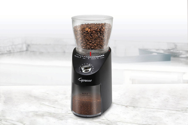 Capresso CoffeeTeam GS Coffee Maker & Conical Grinder Combination