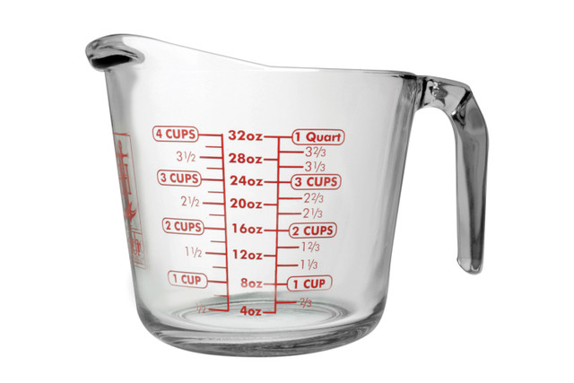 Plastic Measuring Cups Set Bpa Free Liquid Nesting Stackable Measuring Cups  With Spout Clear Cup With Ml And Oz Measurement