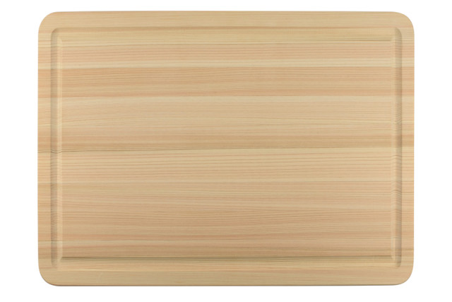 Cutting Board Big (Nature) with juice groove and reservoir