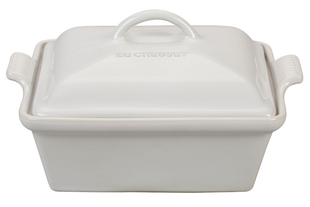 Le Creuset Stoneware Fish Baker | White, 1.7 qt.