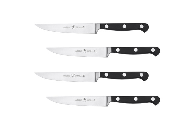 Zwilling J.A. Henckels 4-pc Stainless Steel Serrated Mignon Steak Knife Set