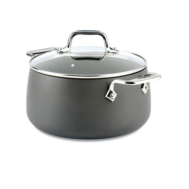 Nonstick Stock Pot 7 Qt Soup Pasta Pot With Lid (8.66''x7.08), 7-quart  Multi Stockpot Oven Safe Cooking Pot For Stew, Sauce & Reheat Food,  Induction/oven/gas/stovetops For Family Meals, Turquoise - Temu