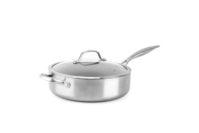 All-Clad Stainless Steel 4-Quart Sauté Pan with Lid