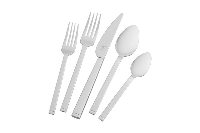 J.A. Henckels International Silvano 18/10 Stainless Steel 45-pc. Flatware Set