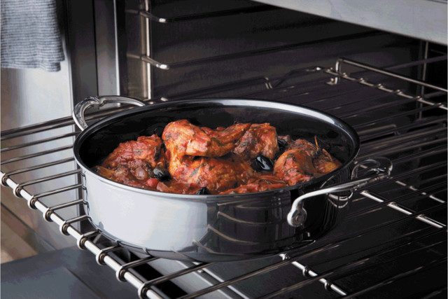 Hestan NanoBond Titanium 5-Quart Dutch Oven with Dome Lid