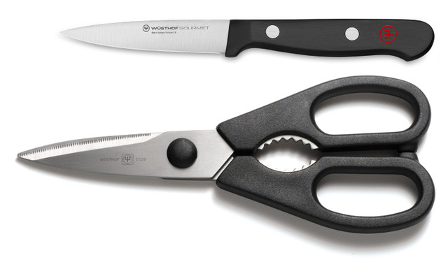  WÜSTHOF Stainless Kitchen Shears: Wusthof Scissors: Home &  Kitchen