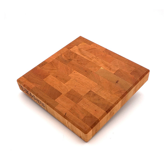 Acacia Wood, Thick Professional Heavy Duty Butcher Block Cutting Board,  With Juice Groove And Handle