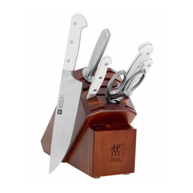 KD Kitchen Knife Block Set German Stainless Steel Knife with Built-In –  Knife Depot Co.