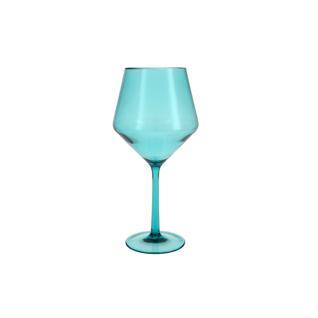 Oggi Plastic Cocktail Shaker - Aqua