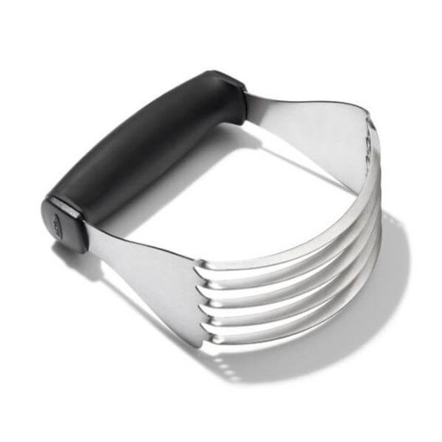 Pastry Cutter, Dough Blender, Heavy Duty Stainless Steel Blades, Medium  Size, Black, Spring Chef - Chef Michael Salmon