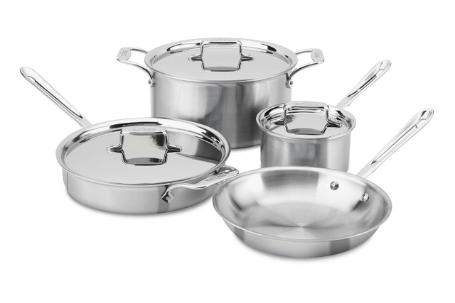 All-clad MC2 Professional Stainless Steel Tri-Ply 8 qt Stock Pot