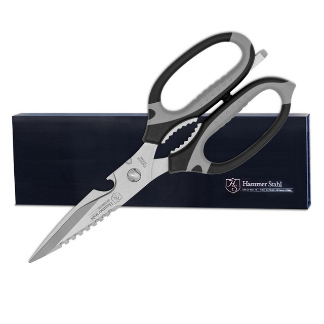 WÜSTHOF Brushed Stainless Kitchen Shears