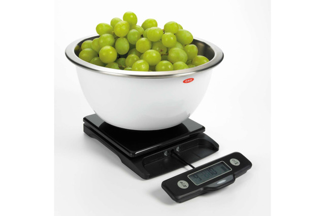 OXO Good Grips 6-lb Precision Scale With Timer includes a zero