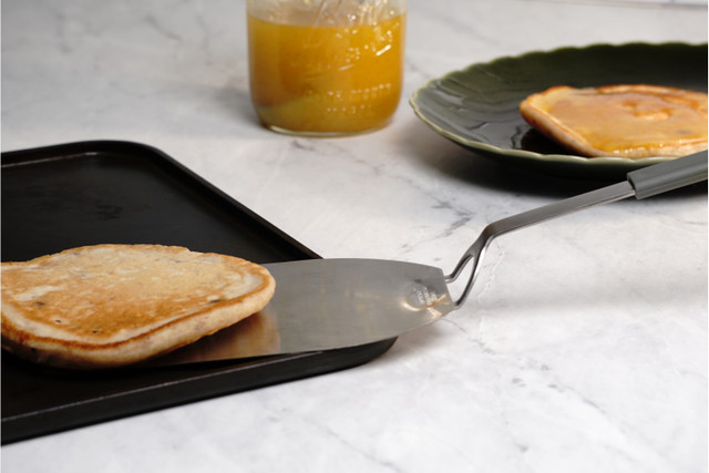 Tovolo Jumbo Nylon Flex Turner, Oversized Pancake Turner, Flexible