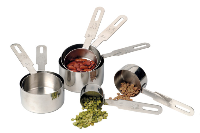 Cuisipro 9-Piece Stainless Steel Measuring Cup & Spoon Set