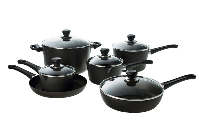 Dream House Nonstick Cookware Sets, 8 Pcs Granite Non Stick Pots