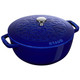 Staub Cast Iron 3.75 Quart Essential French Ovens with Lily Lid