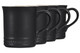 Le Creuset Stoneware Set of 4 Mugs - Licorice