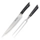 Cangshan Helena Series 2 Piece Carving Set - Black