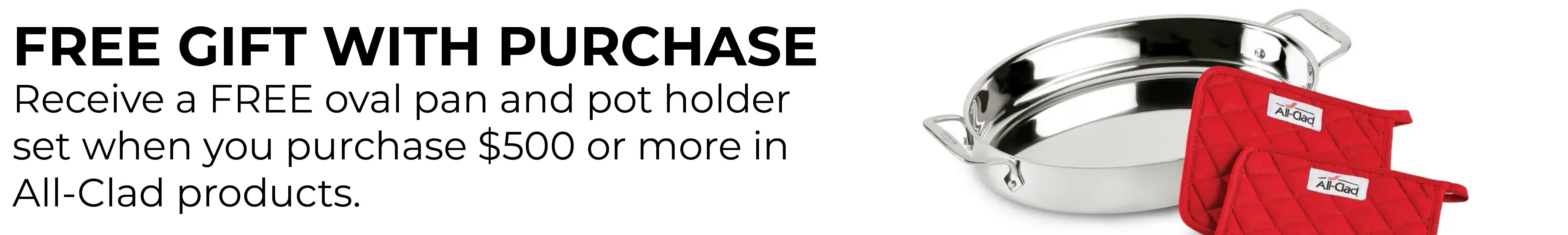 All-Clad Gift with Purchase