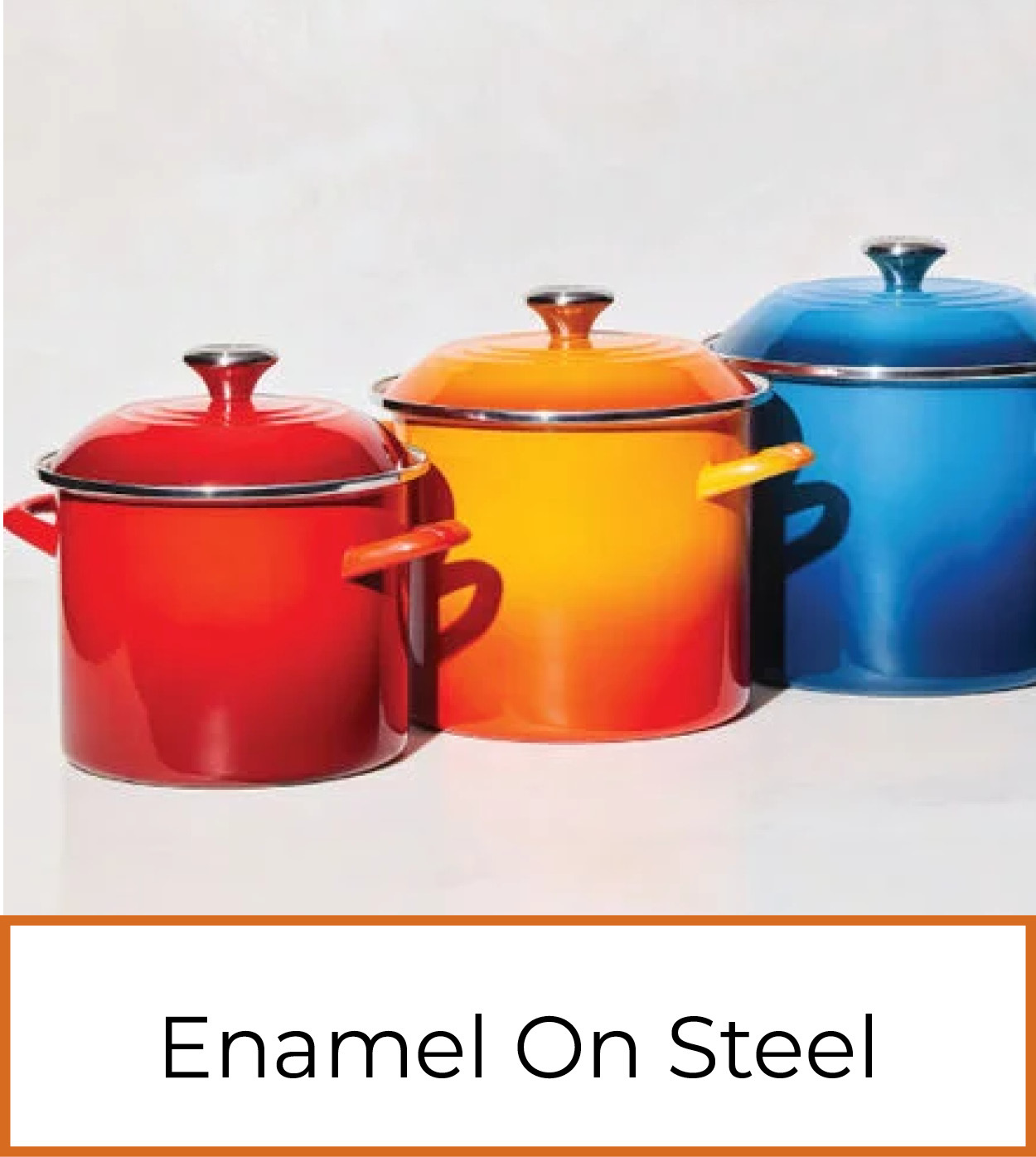 Le Creuset Enamel on Steel Stockpots