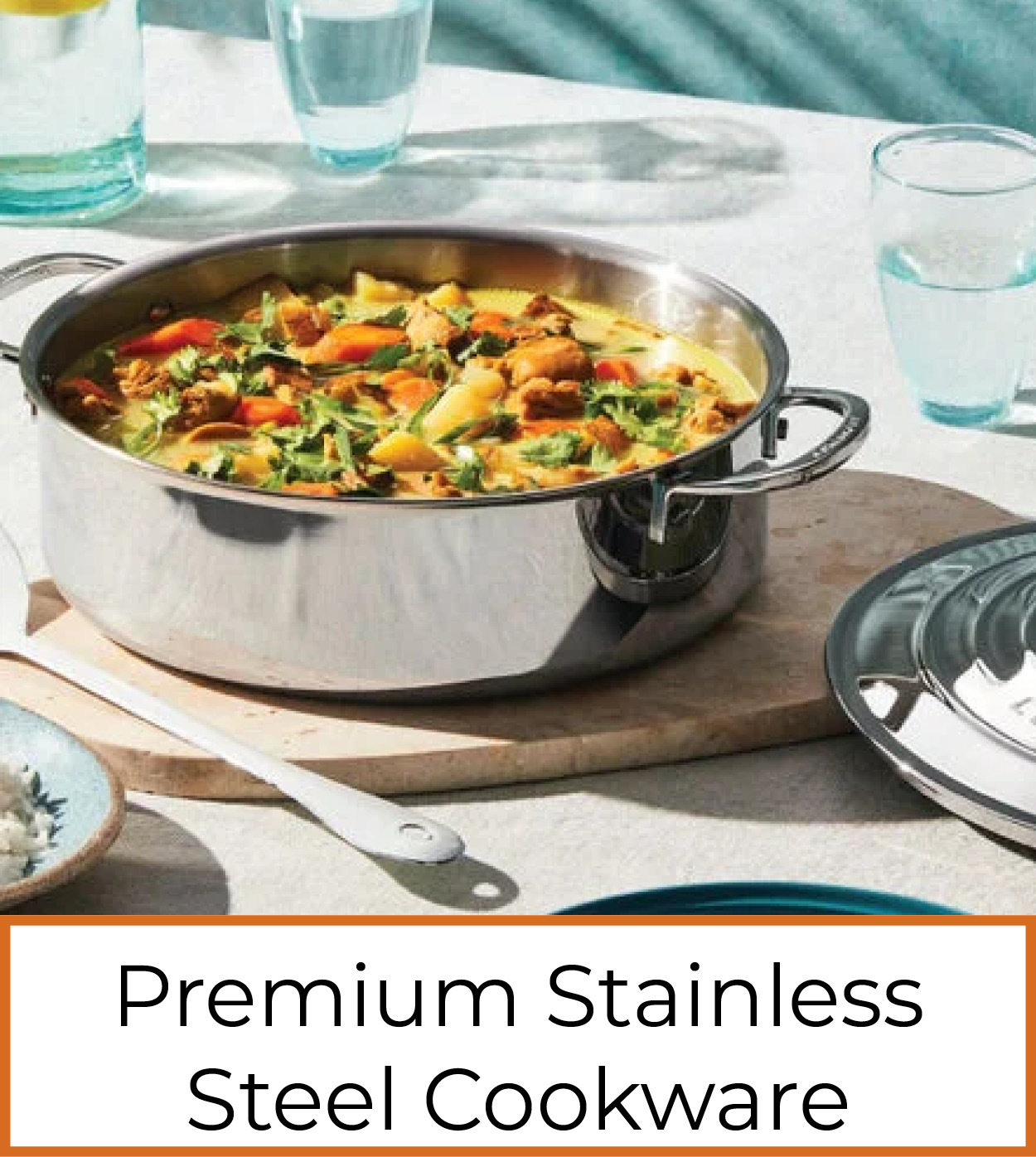 Le Creuset Stainless Steel Cookware