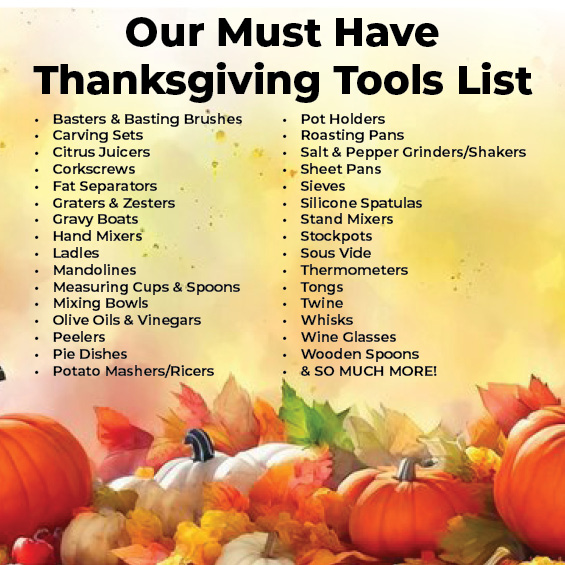 thanksgiving must haves