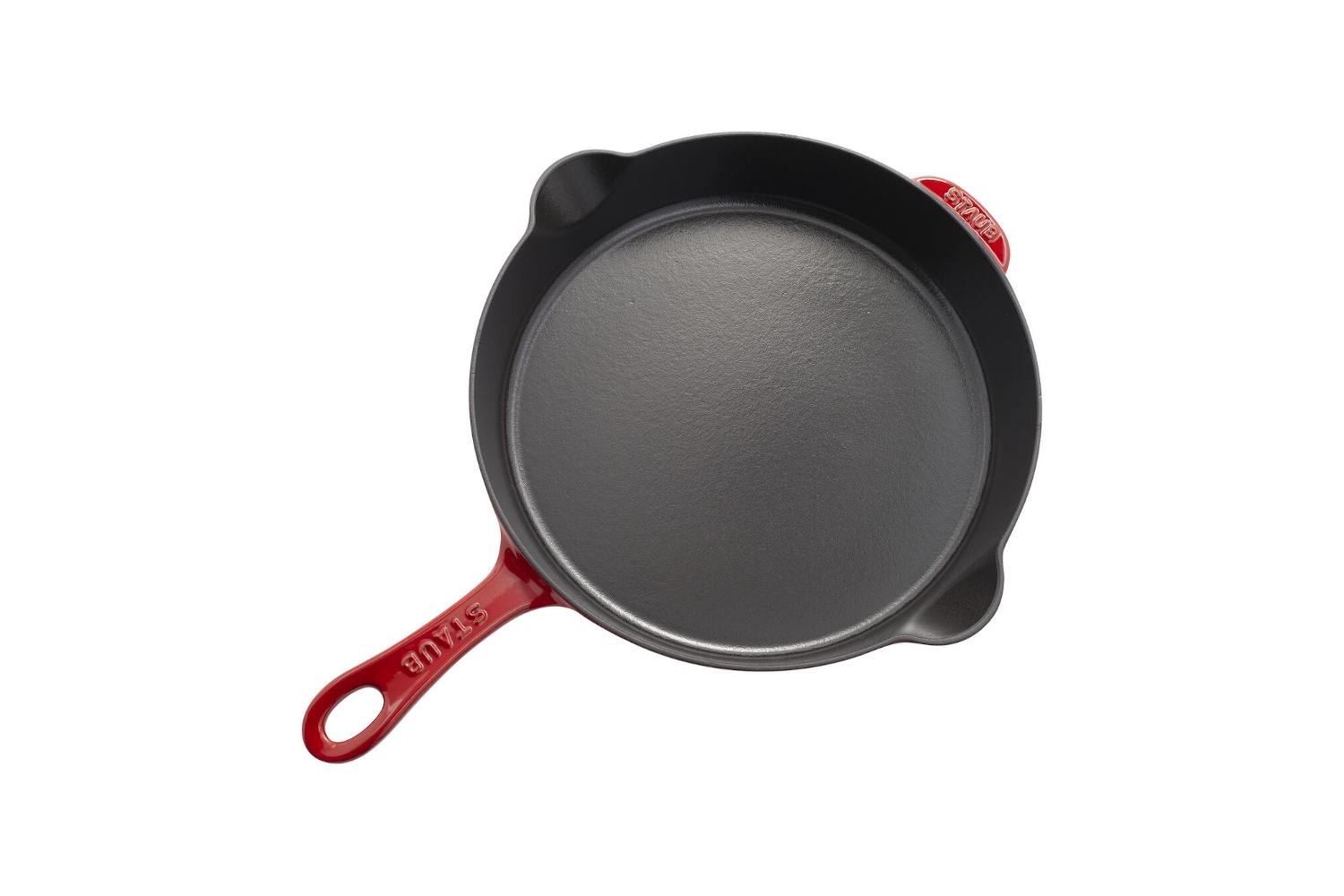 Staub Enameled Cast-Iron Crepe Pan, 11, With Spreader & Spatula