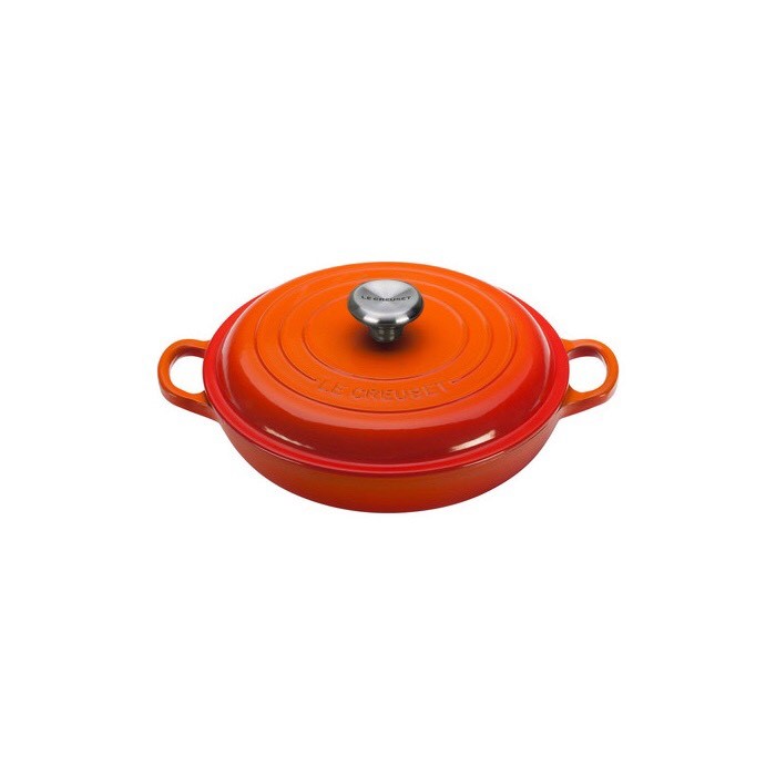 Le Creuset Signature Cast Iron Braisers Flame