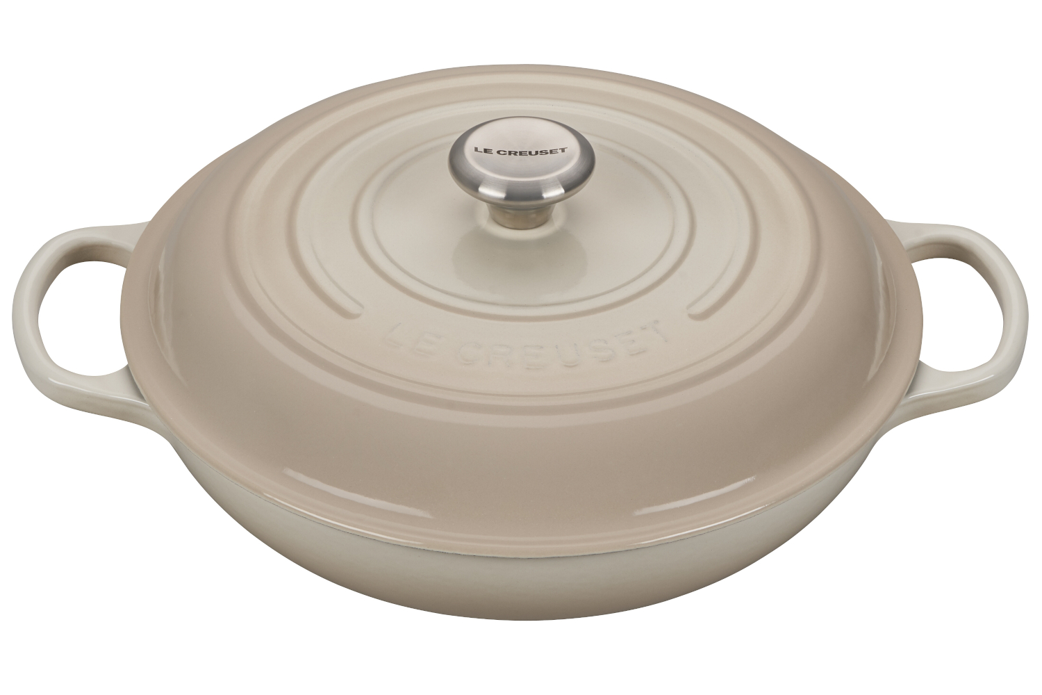 Le Creuset Signature Cast Iron Braisers Meringue