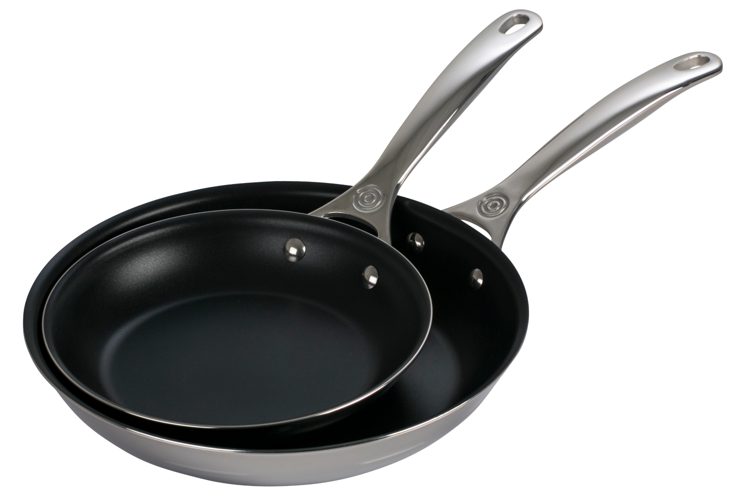 Le Creuset Tri-Ply Stainless Steel 12.5 Deep Fry Pan with Helper Handle