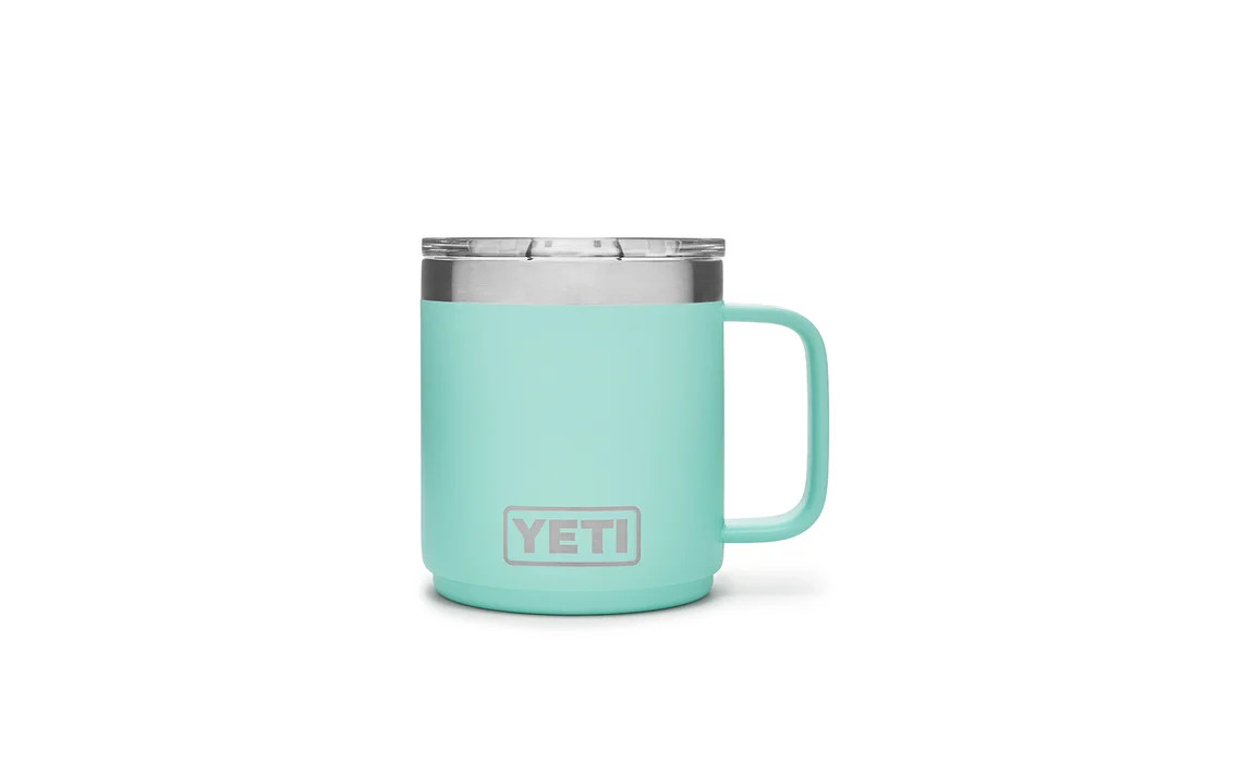 Yeti Rambler 10oz Mug Stackable Harvest Red - Andy Thornal Company