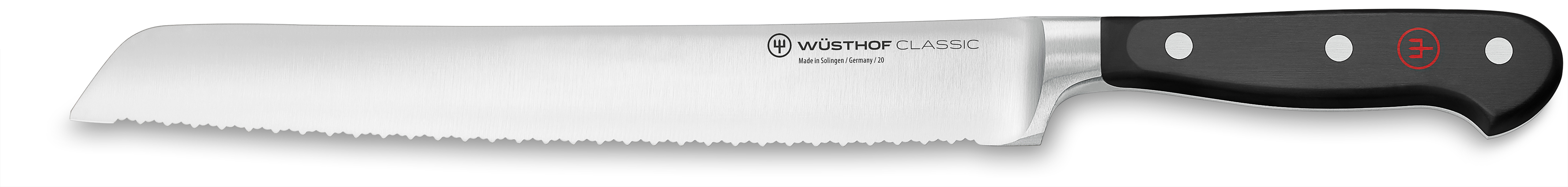 Wusthof Classic Rebrand 9" Double Serrated Bread Knife