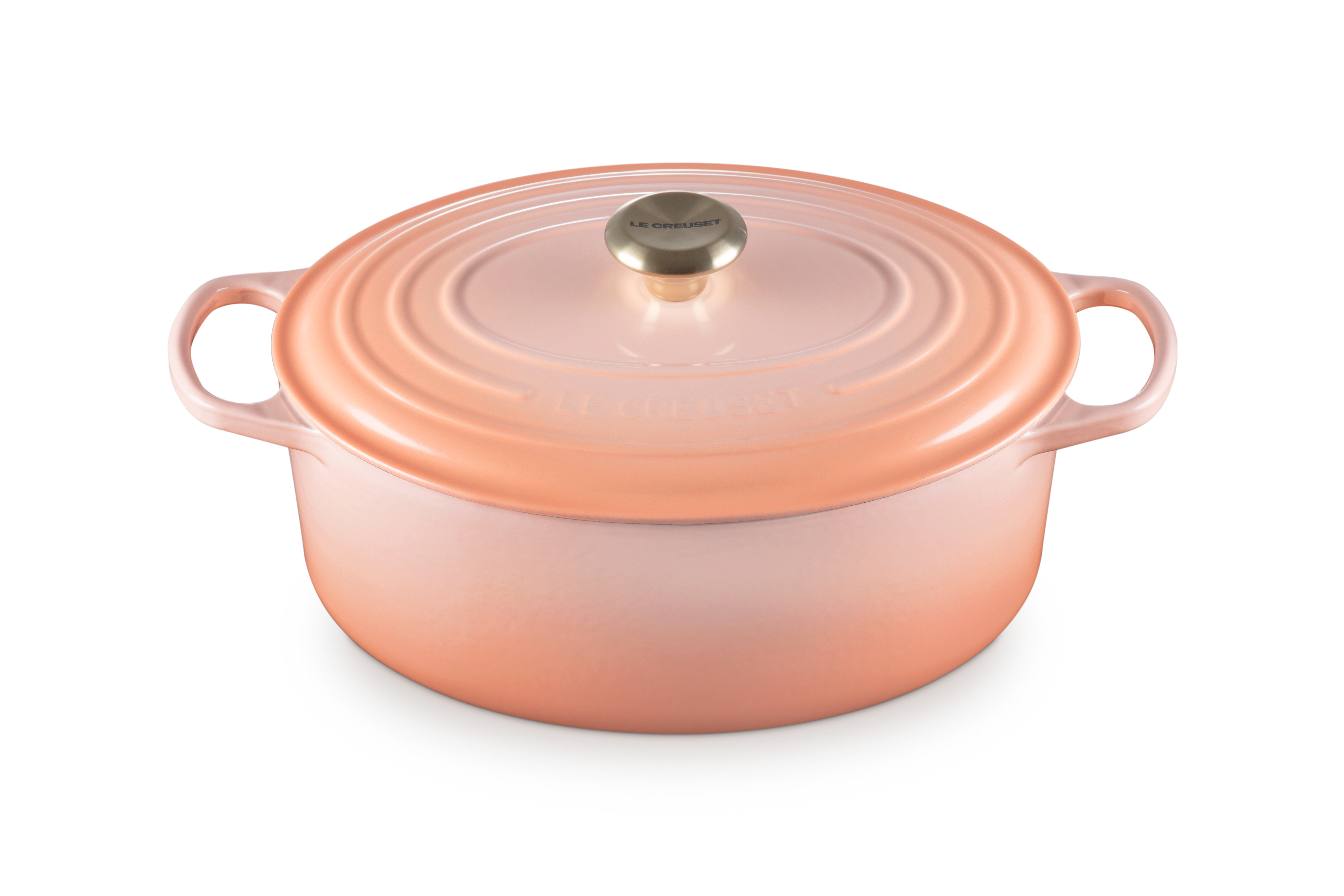 Le Creuset Signature Cast Iron 6.75 qt. Oval Oven - Peche