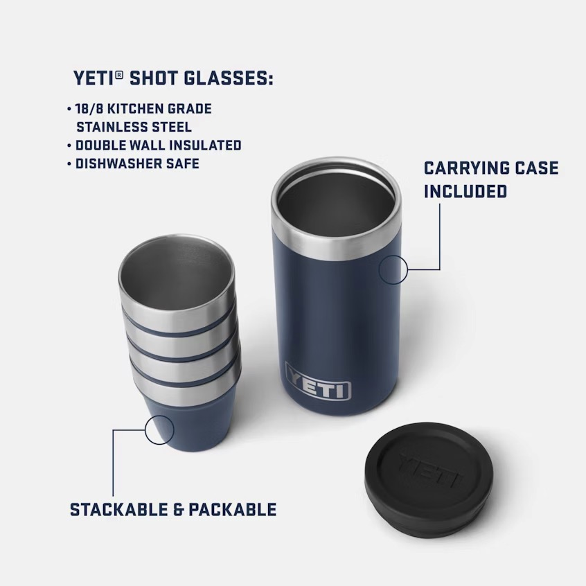 YETI ショットグラス(CF) YETI Shot Glasses