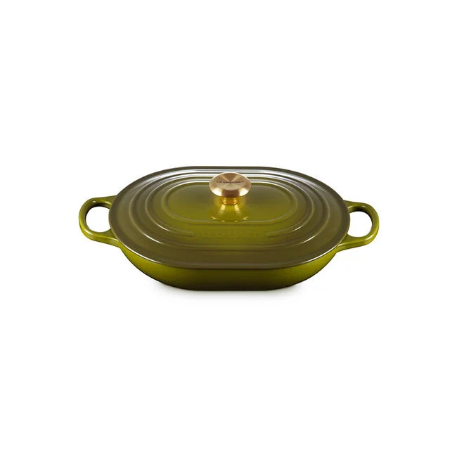 Le Creuset Enameled Cast Iron 3.75 qt. Covered Oval Casserole - White