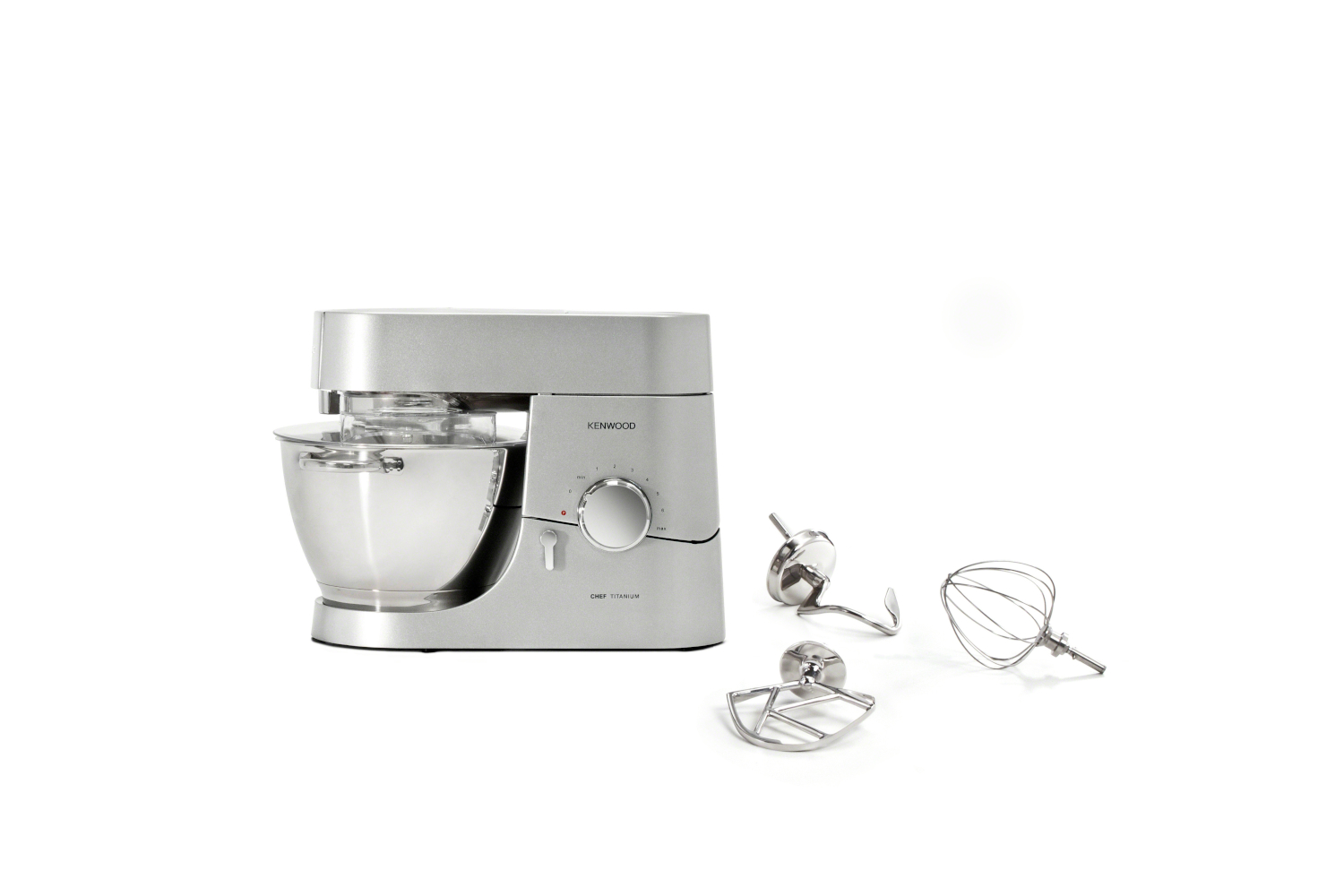 Kenwood Chef Titanium Kitchen Machine, Stainless Steel - 7 qt - Kitchen  Mixer - 800W Motor & Electronic Variable Speed Control - Includes