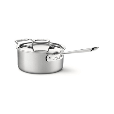 All-Clad D5 Brushed Saucepans with Lid