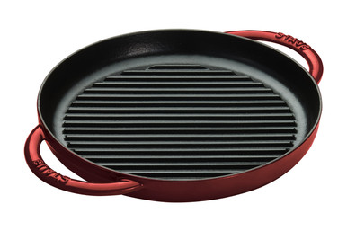 Staub Cast Iron Round Double Handle Pure Grills