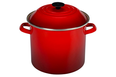 Le Creuset 10 qt. Cerise Stockpot