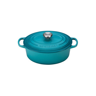 Le Creuset 6.75-Quart Signature Oval Dutch Oven - Caribbean