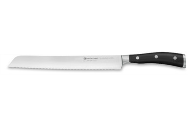 Wusthof Classic Ikon 9 inch Double Serrated Bread Knife