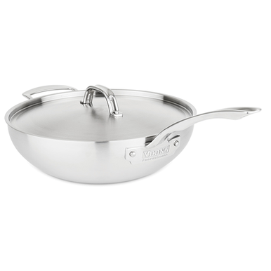 Viking Professional 5層ステンレススチールキャセロールパン 3.4クォート Viking Professional 5-Ply Stainless Steel 3.4-Quart Sauté