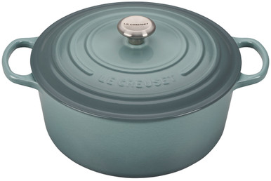 Le Creuset 7.25 qt. Signature Round Dutch Oven - Sea Salt