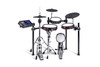 Alesis Strata Club Electronic Drum Set 4-piece Electronic Drum Set with 2 x 10" Toms, 8" Kick Tower, 12" Snare, 12" Hi-hats, 12" Crash, 14" Ride, Core Module, and Steel Rack
