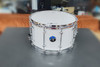 AkustikWorks - Custom Drum series -    6 piece Shell Pack-  Silver Sparkle Finish, with 10” and 12” RackToms, 14” and 16” FloorToms, 14" Snare And 22” BassDrum Mapa Burl - (14” Floortom Can be used as a SNOM Snare/Tom)