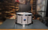 AkustikWorks-Custom Drum Series -  White Silver Sparkle Finish 8"x14" Snare