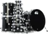 DW Collector's 7pc Maple SSC Kit - Gloss Black  7x8",  8x10",  9x12"Tom, 12x14", 14x16" Floor Tom, 18x22" BassDrum, 6.5x14" Snare