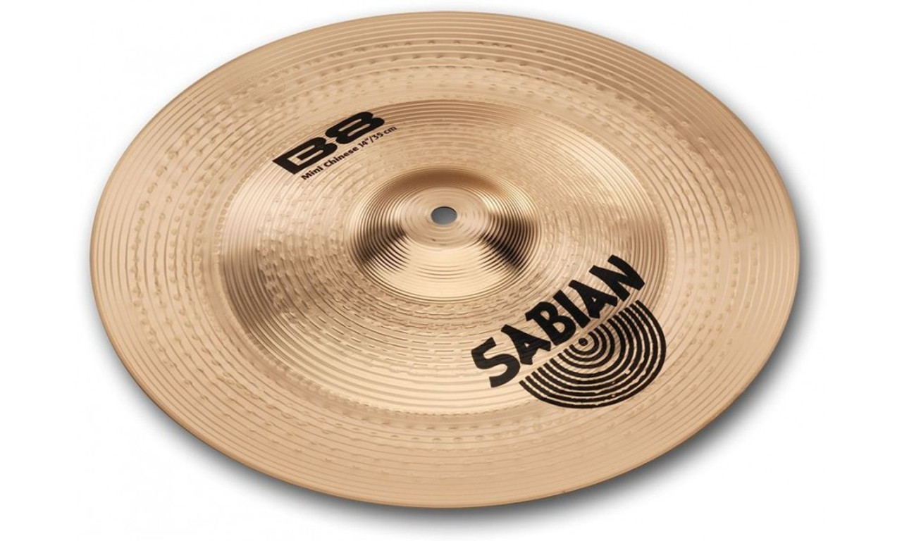 Sabian B8 Chinese Cymbal - 14" China Cymbal Made from B8 Bronze